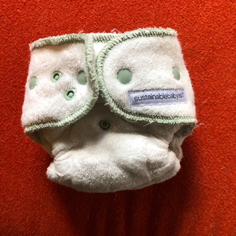Fitted Diaper - Happy Little Cloud Sloomb